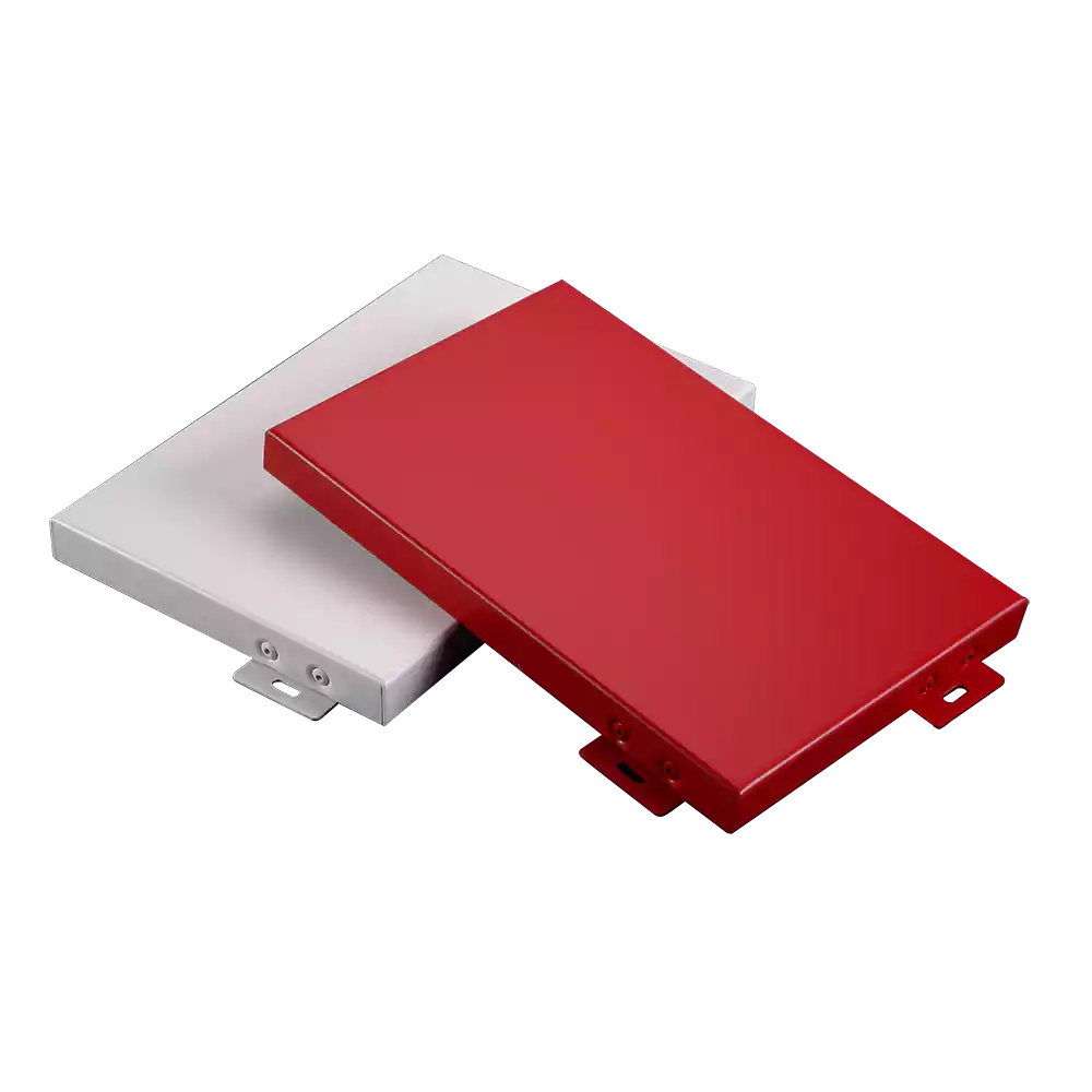 Fluorocarbon aluminum veneer