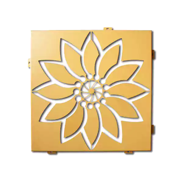 Art carved aluminum veneer