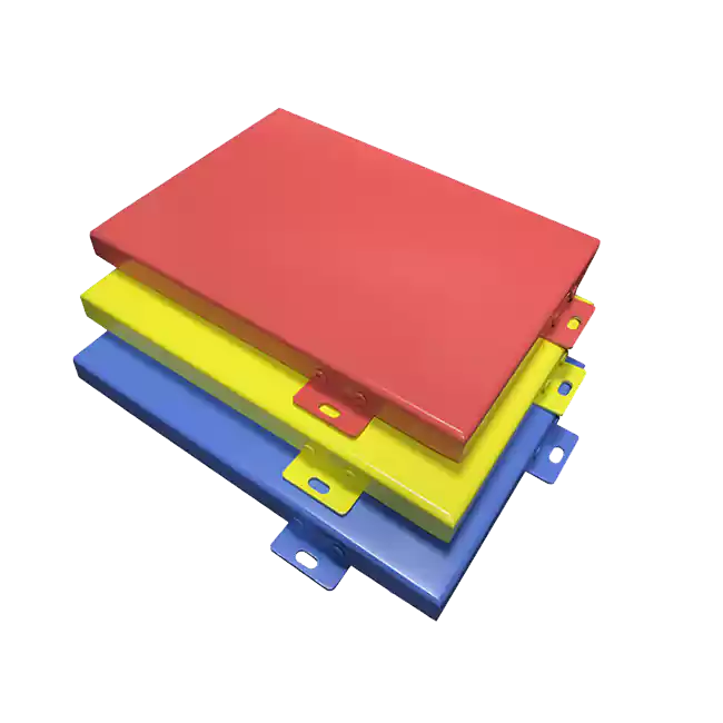 Enamel aluminum veneer