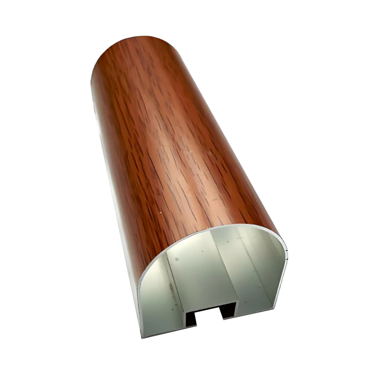 U-shaped groove aluminum square tube