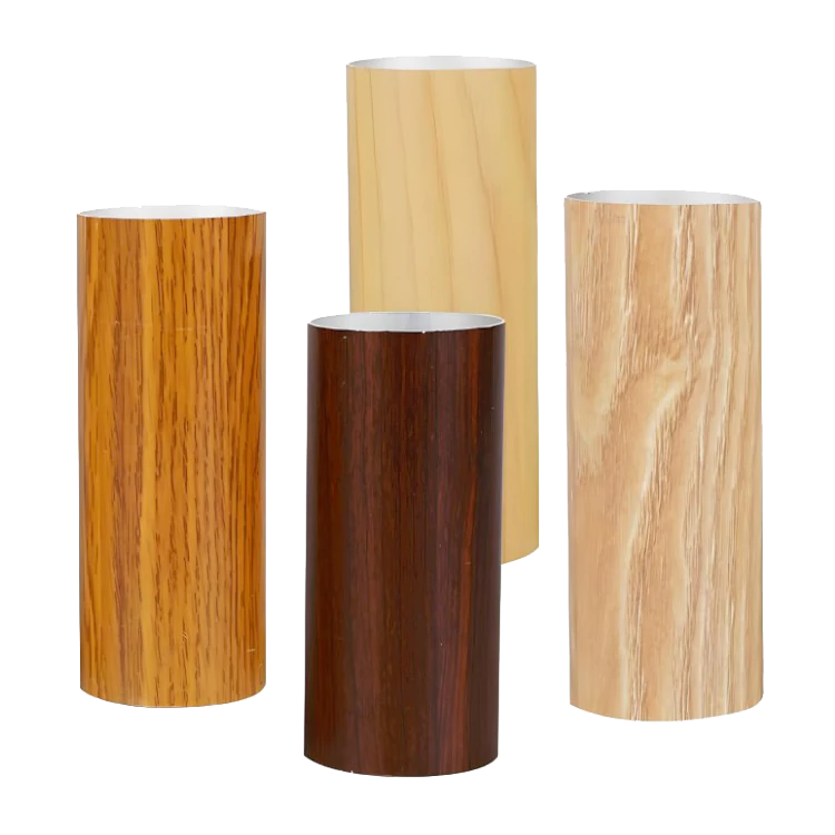 Round tube aluminum square tube