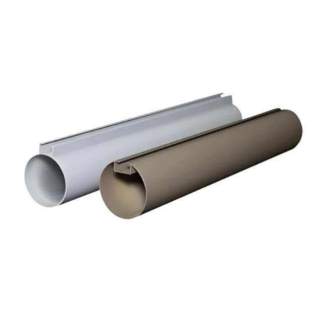 Round tube aluminum square tube