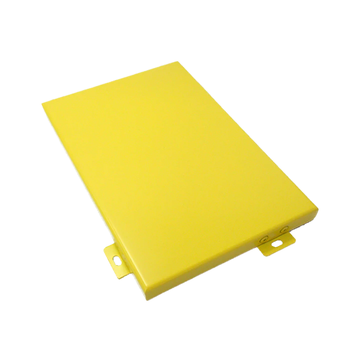 Powder coated aluminum veneer