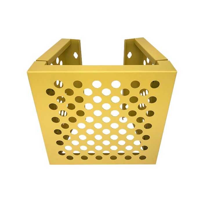 Folding aluminum alloy air conditioning cover