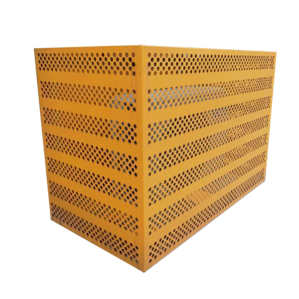 Exterior wall aluminum alloy air conditioning cover