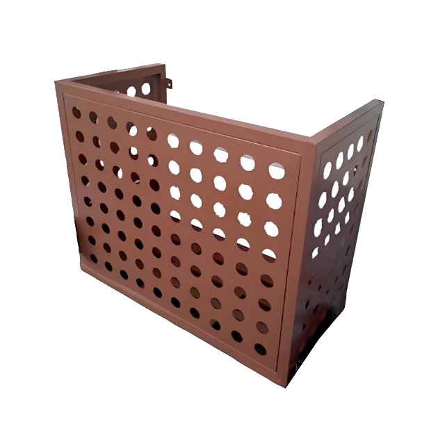 Round hole aluminum alloy air conditioning cover