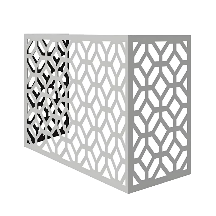 Outdoor unit aluminum air conditioner cover