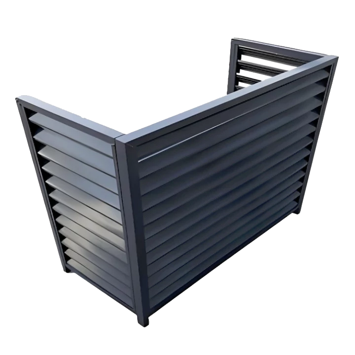 Air conditioner outdoor unit protective cover