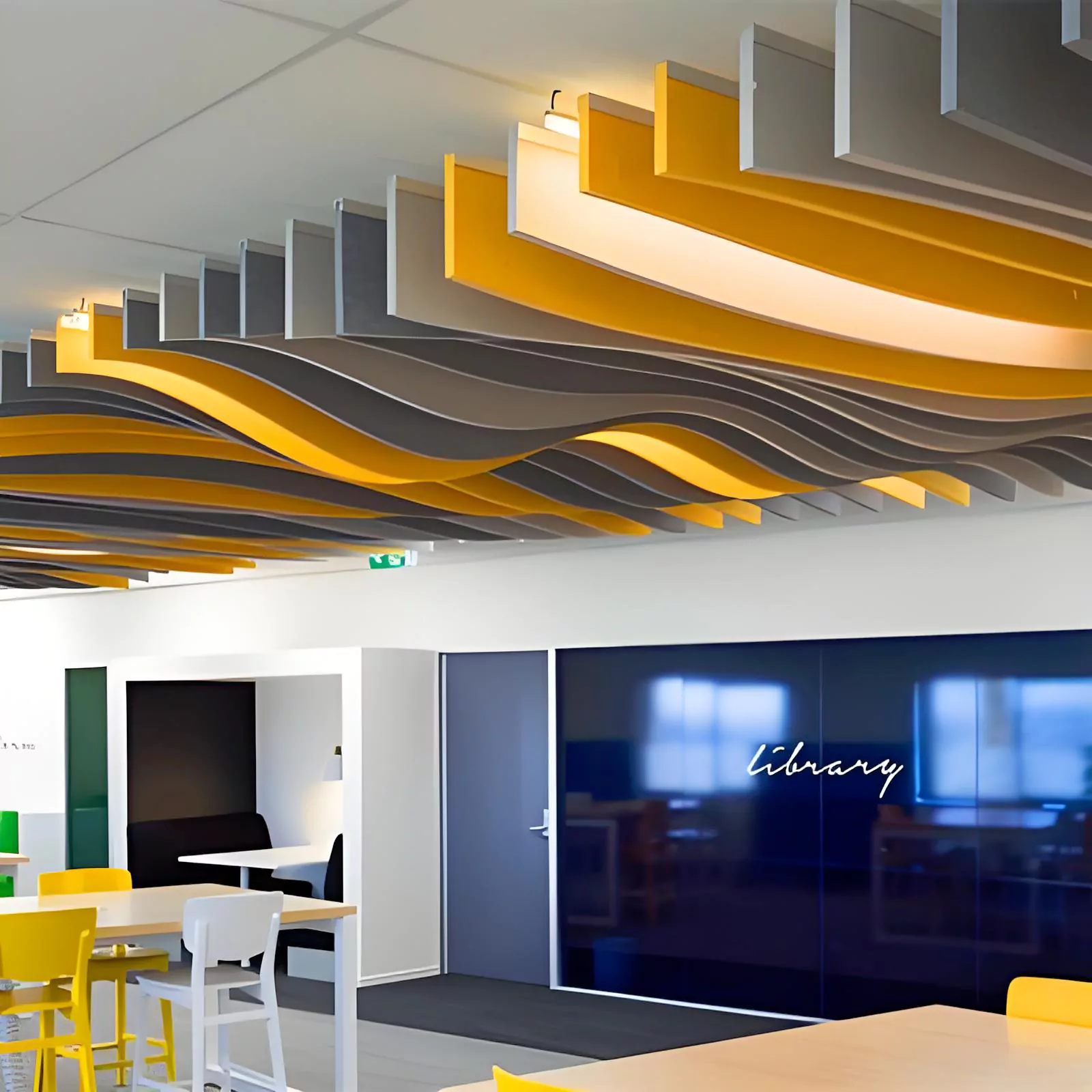 Sound Baffles Ceiling