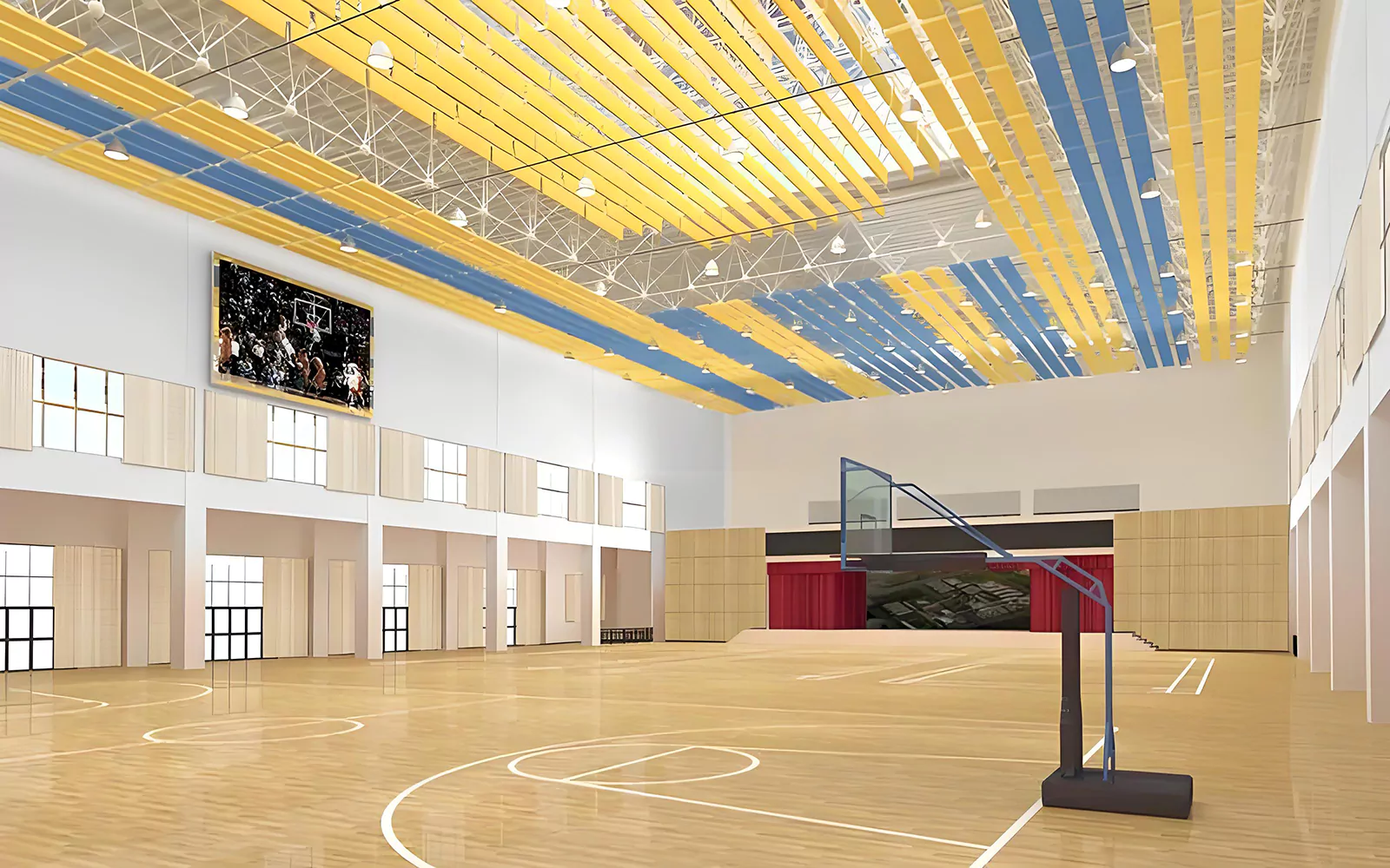 Sound Baffles Ceiling