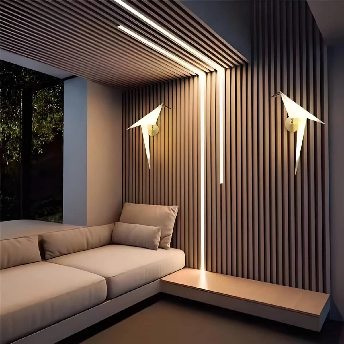 Wood Look Slat Wall Panel