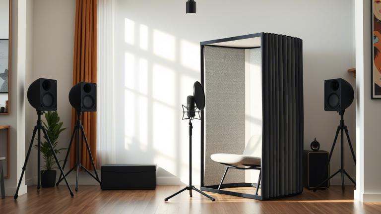 Soundproof Booth for Home Recording: The Ultimate Solution for High-Quality Audio